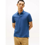 Tommy Hilfiger 1985 Regular Fit Pique Polo Shirt Aegean Sea