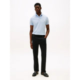 Tommy Hilfiger 1985 Regular Fit Pique Polo Shirt In Heathered Blue