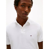 Tommy Hilfiger 1985 Regular Fit Pique Polo Shirt In White