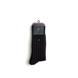 Tommy Hilfiger 2-Pack Structure Rib Sock In Black