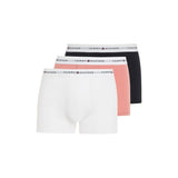 Tommy Hilfiger 3 Pack Trunks, Desert Sky, Flora, Pink, White