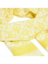 Tommy Hilfiger Beach Summer Mono Scarf in Yellow Tulip
