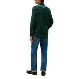 Tommy Hilfiger Blackwatch Regular Fit Check Shirt In Preppy Navy