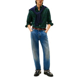 Tommy Hilfiger Blackwatch Regular Fit Check Shirt In Preppy Navy