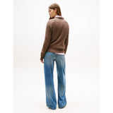 Tommy Hilfiger Cable Knit Pullover In Hot Coco