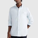 Tommy Hilfiger Core 1985 Flex Oxford Rf Shirt - Calm Blue