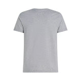 Tommy Hilfiger Core Stretch Slim Fit Crew Neck T-Shirt in Light Grey Heather