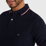 Tommy Hilfiger Core Tipped Slim Polo Desert Sky
