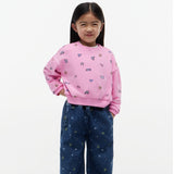 Tommy Hilfiger Crew Neck In Pink Daisy