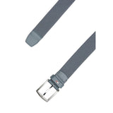 Tommy Hilfiger Denton Elastic Belt In Medium Grey