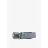Tommy Hilfiger Denton Elastic Belt In Medium Grey