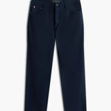 Tommy Hilfiger Denton Slim Straight Leg Five-Pocket Trousers In Navy Blue