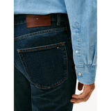 Tommy Hilfiger Denton Straight Leg Jeans Blue Black