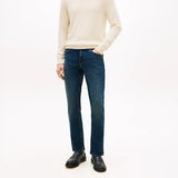 Tommy Hilfiger Denton Whiskered Straight Jeans in kells blue