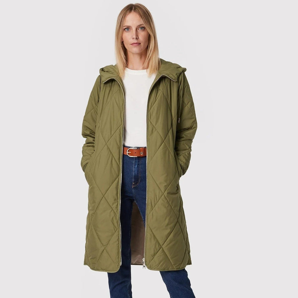 Tommy hilfiger 2025 khaki coat