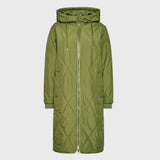 Tommy Hilfiger Diamond-Quilted Sorona® Coat Green