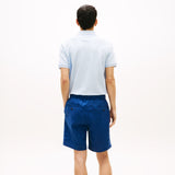 Tommy Hilfiger Dover Linen Blend 8" Inseam Chino Shorts in Blue
