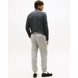 Tommy Hilfiger Essential Fleece Mens Sweatpants In Medium Grey Heather