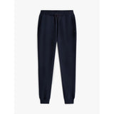 Tommy Hilfiger Flag Embroidery Cuffed Leg Joggers In Navy