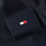 Tommy Hilfiger Flag Embroidery Twill Shirt Jacket in Desert Sky