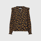 Tommy Hilfiger Frosted Floral Print Regular Fit Blouse