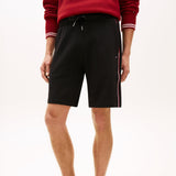 Tommy Hilfiger Global Stripe Sweatshort Black