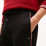 Tommy Hilfiger Global Stripe Sweatshort Black