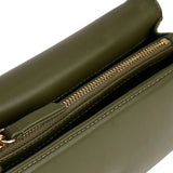 Tommy Hilfiger Heritage Flap Closure Crossbody Bag In Huntsman Green