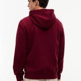 Tommy Hilfiger Hoodie In Burgundy