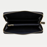 Tommy Hilfiger Large Monogram Zip Wallet Navy