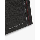 Tommy Hilfiger Leather Bifold Credit Card Wallet Black