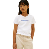 Tommy Hilfiger Logo Embroidery Slim Vintage Jersey T-Shirt In White