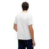Tommy Hilfiger Logo Graphic Jersey Crew Neck T-Shirt In White