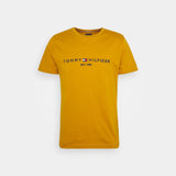 Tommy Hilfiger Logo T-Shirt in Crest Gold