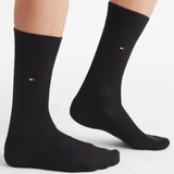Tommy Hilfiger Men Socks Check 2 Pack Anthracite