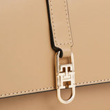 Tommy Hilfiger Monogram Crossbody Bag In Safari Canvas