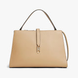 Tommy Hilfiger Monogram Crossbody Handbag In Safari Canvas