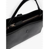 Tommy Hilfiger Monogram Crossbody Satchel In Black