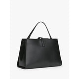 Tommy Hilfiger Monogram Crossbody Satchel In Black