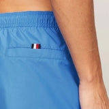 Tommy Hilfiger Original Drawstring Mid Length Swim Shorts In Blue