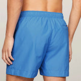 Tommy Hilfiger Original Drawstring Mid Length Swim Shorts In Blue