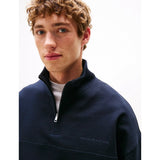 Tommy Hilfiger Original Half Zip Jumper In Desert Sky