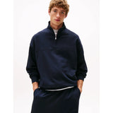 Tommy Hilfiger Original Half Zip Jumper In Desert Sky