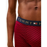 Tommy Hilfiger Original Trunks And Socks Gift Set In Red Tonal Flag/Desert Sky