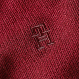 Tommy Hilfiger Oversized Turtleneck Jumper Red
