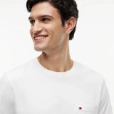 Tommy Hilfiger Patch Pocket Jersey Crew Neck T-Shirt White
