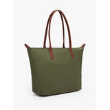 Tommy Hilfiger Popette Monogram Tote Bag In Huntsman Green