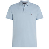 Tommy Hilfiger Regular Cotton Polo Shirt in Breezy Blue