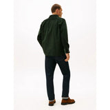 Tommy Hilfiger Relaxed Corduroy Overshirt In Riverbed Green