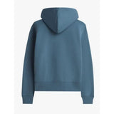 Tommy Hilfiger Script Logo Hoodie In Aegean Sea
